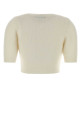 Ivory mohair blend sweater ALESSANDRA RICH (FABX4186K4603)
