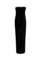 Black stretch velvet dress ALESSANDRA RICH (FABX4269F2603)