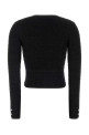 Black boucle cardigan ALESSANDRA RICH (FABX4355K4722)