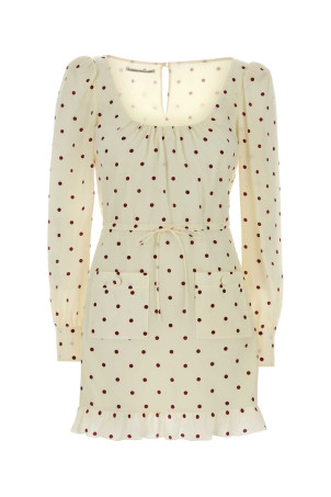 Printed silk mini dress ALESSANDRA RICH (FABX4393F4831)