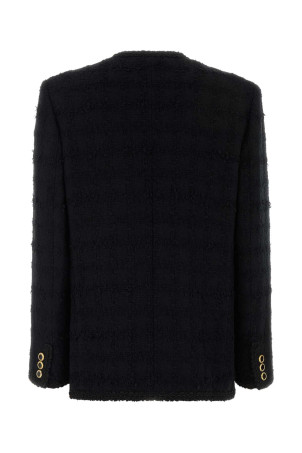 Black boucle blazer ALESSANDRA RICH (FABX4477F4803)