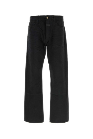 Black denim  jeans FEAR OF GOD (FG25FW45454DNM)