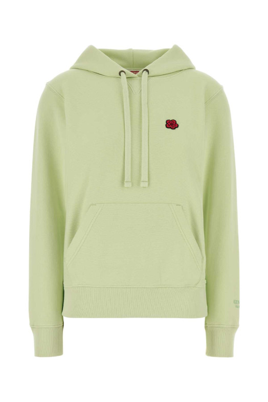Light green cotton sweatshirt KENZO (FG52HO2024MJ)