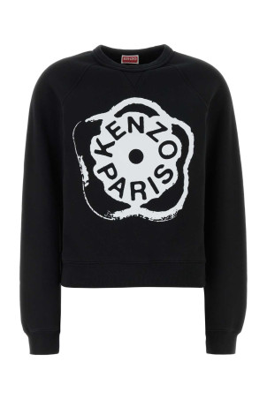 Black cotton sweatshirt KENZO (FG52SW2054MJ)
