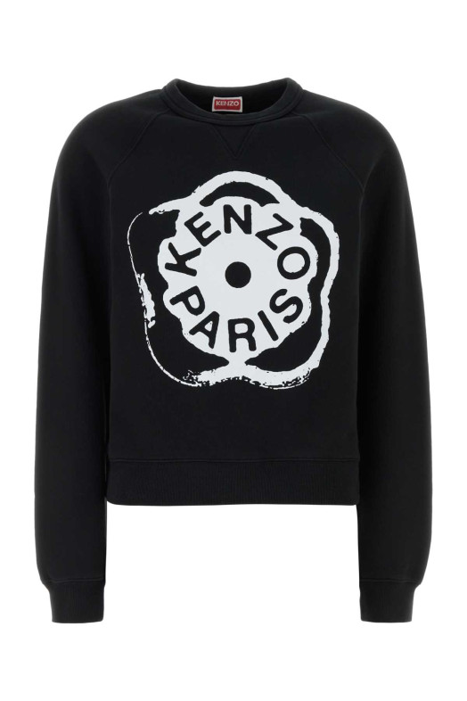 Чорна бавовняна кофта KENZO (FG52SW2054MJ)