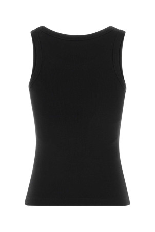 Black stretch cotton tank top KENZO (FG52TO2014SJ)