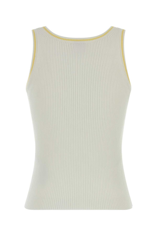 White viscose blend tank top KENZO (FG52TO6303LM)