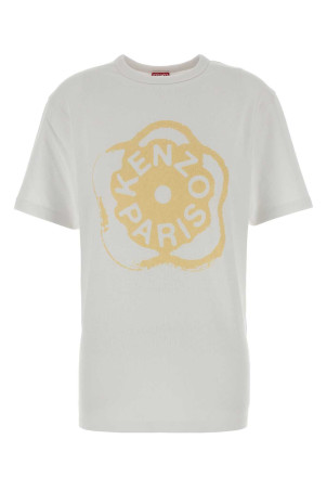White cotton t-shirt KENZO (FG52TS3034SK)