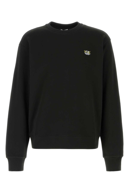 Черная хлопковая толстовка KENZO (FG55SW2054MJ)