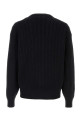 Black cotton blend cardigan KENZO (FG65CA8113LK)