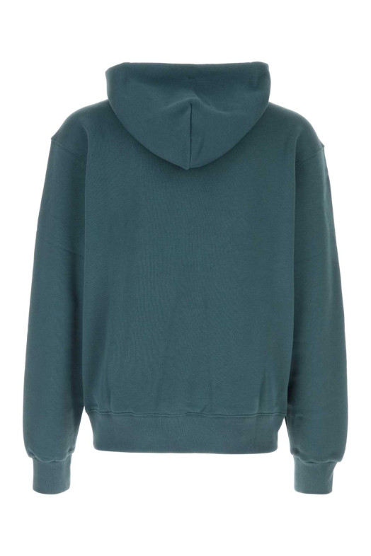 Petrol blue cotton sweatshirt KENZO (FG65HO2664MJ)