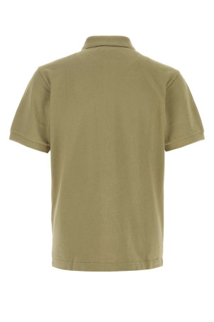 Olive green piquet polo shirt KENZO (FG65PO1554PU)