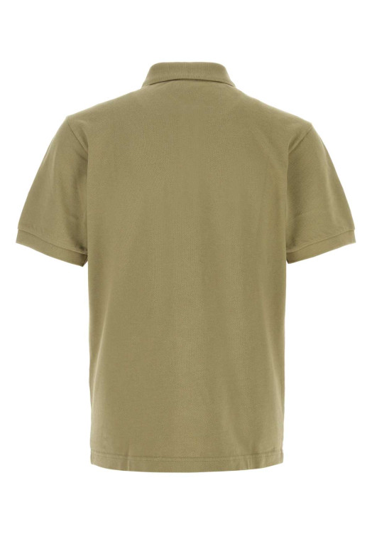 Olive green piquet polo shirt KENZO (FG65PO1554PU)