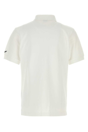 White piquet polo shirt KENZO (FG65PO1594PU)