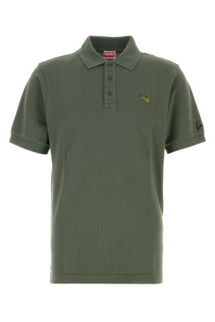 Khaki piquet polo shirt KENZO (FG65PO1594PU)