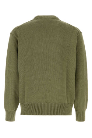 Olive green cotton sweater KENZO (FG65PU8043EB)