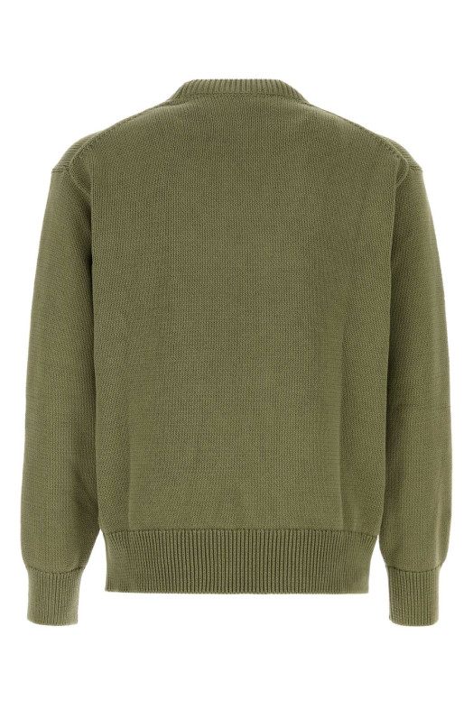 Olive green cotton sweater KENZO (FG65PU8043EB)