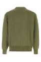 Olive green cotton sweater KENZO (FG65PU8043EB)