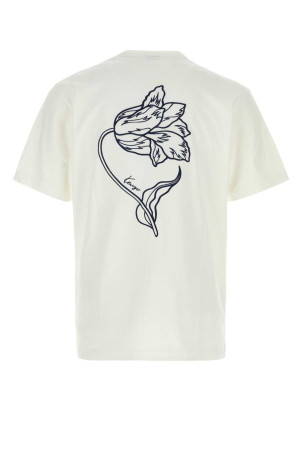 White cotton t-shirt KENZO (FG65TS2924SG)