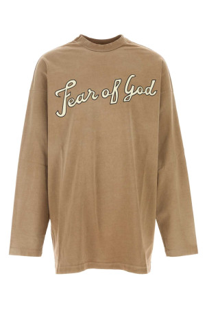 Biscuit cotton oversize t-shirt FEAR OF GOD (FG9M109950HWJ)