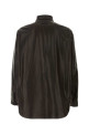 Dark brown leather oversize shirt FEAR OF GOD (FG9M50505LTH)