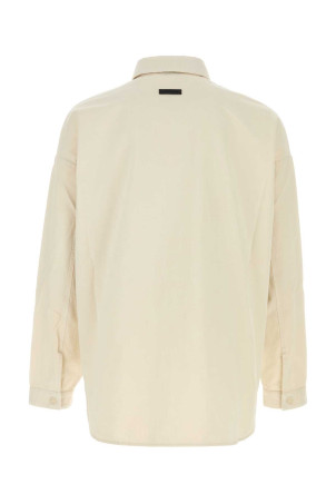 Sand poplin oversize shirt Brown FEAR OF GOD (FG9M60611BCG)