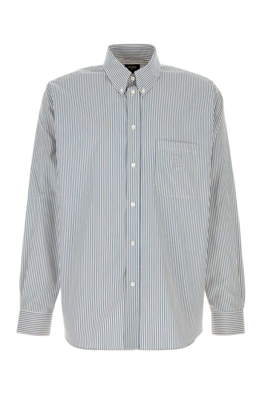 Embroidered poplin shirt FENDI (FS1296AVZC)