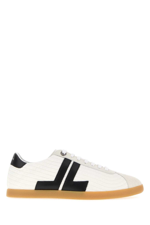 White canvas Glen 2.0 sneakers LANVIN (FUSKZL01NYSQA26)