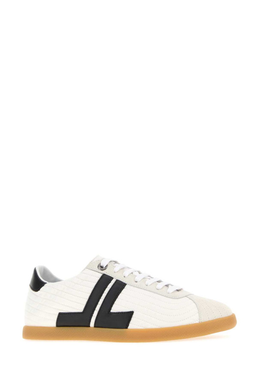 White canvas Glen 2.0 sneakers LANVIN (FUSKZL01NYSQA26)