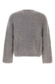 Grey stretch mohair blend Jermaine sweater SEFR (FW25JERMAINEFUZ)