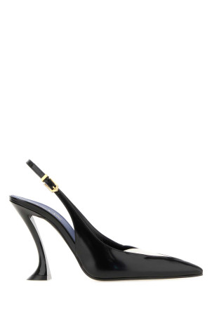 Two-tone leather pumps Black LANVIN (FWPUMP17SZNAA26)