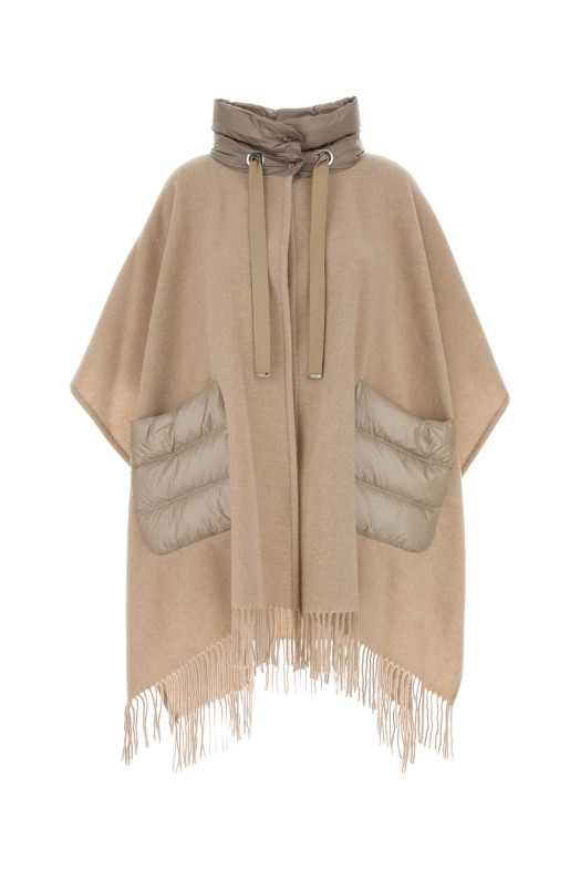Pink wool blend cape HERNO (GC00066DR33395)
