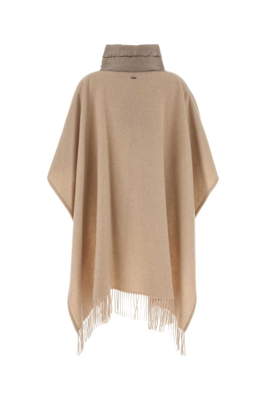 Pink wool blend cape HERNO (GC00066DR33395)