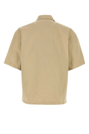 Beige denim shirt PRADA (GEC122SOOO1954)