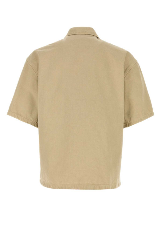 Beige denim shirt PRADA (GEC122SOOO1954)