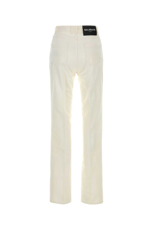 White denim jeans BALMAIN (GF1MI070DG14)