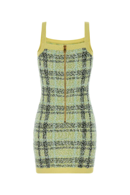 Сукня з вишивкою з твіду BALMAIN (GF1R4032KJ56)