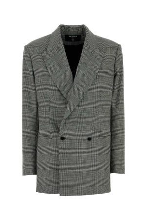 Embroidered wool blend blazer BALMAIN (GF1SI660WD31)
