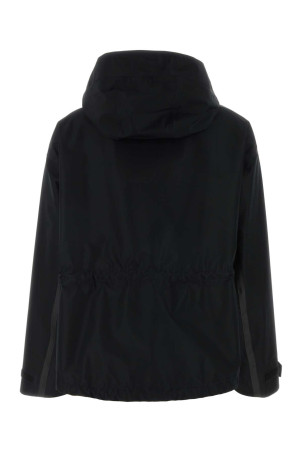 Black polyester windbreaker HERNO LAMINAR (GI00147DL11127)