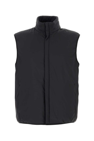 Black nylon sleeveless jacket HERNO LAMINAR (GI00205UL12853)