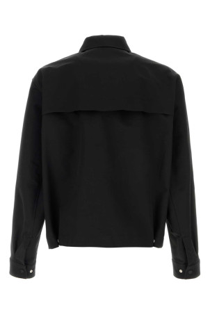 Black cotton blend jacket HERNO LAMINAR (GI00219UL13291)