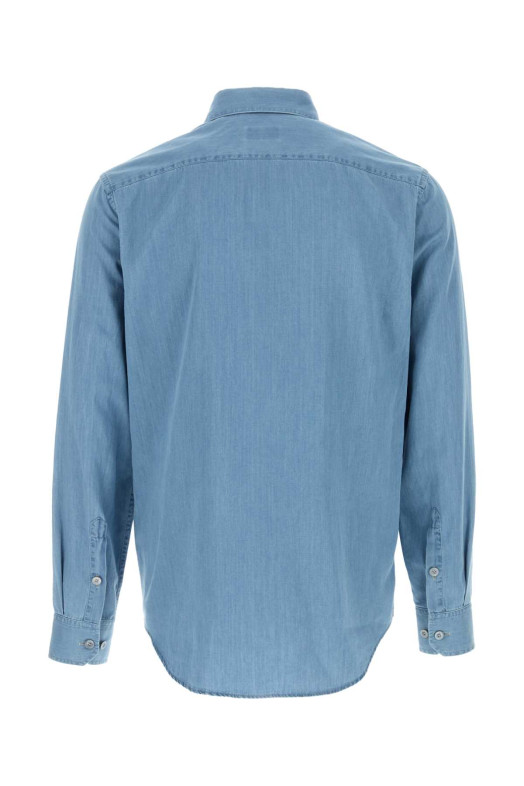 Light-blue chambray shirt GIORGIO ARMANI (GM001509AF15417)