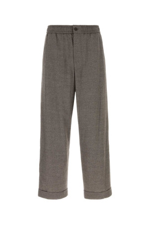 Melange brown wool blend pant GIORGIO ARMANI (GM004537TE11804)