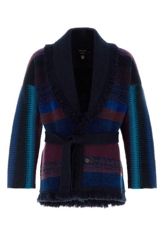 Кардиган из кашемировой смеси с вышивкой Giorgio Armani x Alanui GIORGIO ARMANI X ALANUI (GM004835AF31017)
