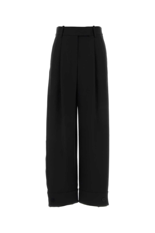 Black crepe wide-leg pant GIORGIO ARMANI (GW002497TE10071)