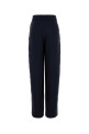 Navy blue satin wide-leg pant GIORGIO ARMANI (GW002793TE10101)