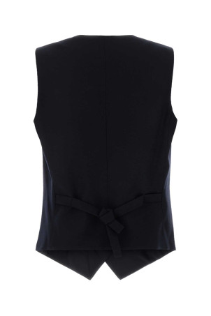 Midnight blue wool Giorgio Armani x Alanui vest GIORGIO ARMANI X ALANUI (GW003456TE10090)
