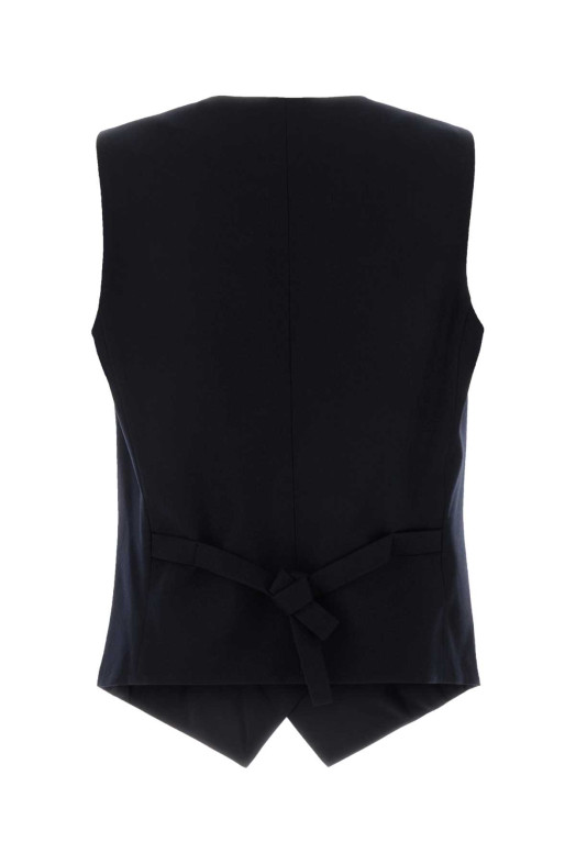 Midnight blue wool Giorgio Armani x Alanui vest GIORGIO ARMANI X ALANUI (GW003456TE10090)