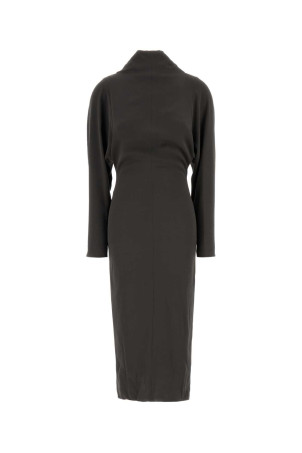 Dark grey stretch crepe dress GIORGIO ARMANI (GW003482TE20148)