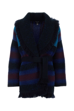 Кардиган GIORGIO ARMANI X ALANUI (GW004500AF30964) з вишивкою, виготовлений із суміші кашеміру, колекція Giorgio Armani x Alanui